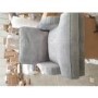 GRADE A2 - Silver Grey Velvet Armchair - Payton
