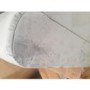 GRADE A2 - Silver Grey Velvet Armchair - Payton