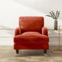 Burnt Orange Velvet Armchair - Payton
