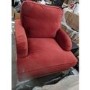 GRADE A2 - Burnt Orange Velvet Armchair - Payton