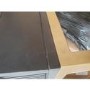 GRADE A2 - Dark Grey and Gold Art Deco Dressing Table with Drawers - Maya