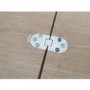 GRADE A2 - Extendable Flip Top Oak Dining Table - Seats 6 - New Town