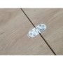 GRADE A2 - Extendable Flip Top Oak Dining Table - Seats 6 - New Town