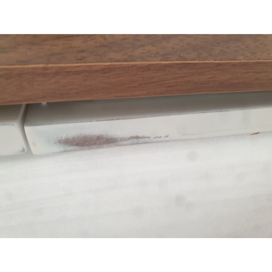 GRADE A2 - Large White Gloss Coffee Table with Storage - Tiffany