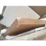GRADE A2 - White and Solid Pine Dining Table - Seats 6 - Emerson