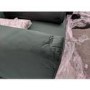 GRADE A2 - Green Velvet 3 Seater L Shaped Sofa in - Right Hand Facing - Idris
