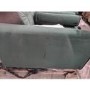 GRADE A2 - Green Velvet 3 Seater L Shaped Sofa in - Right Hand Facing - Idris