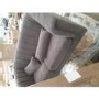 GRADE A2 - Dark Grey Quilted Velvet 2 Seater Sofa - Lotti