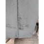 GRADE A2 - Petrol Blue Velvet 3 Seater Sofa - Payton