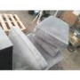 GRADE A2 - Silver Grey Velvet Armchair - Payton