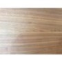 GRADE A3 - Walnut Dining Table with Black Metal Legs - Seats 6 - Cooper
