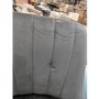GRADE A2 - Charcoal Velvet Kitchen Stool with Back - 66cm - Macie