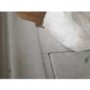 GRADE A2 - Light Grey French Tall Chest of 5 Drawers - Olivia