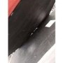 GRADE A2 - Burnt Orange Velvet Wingback Chair - Rupert