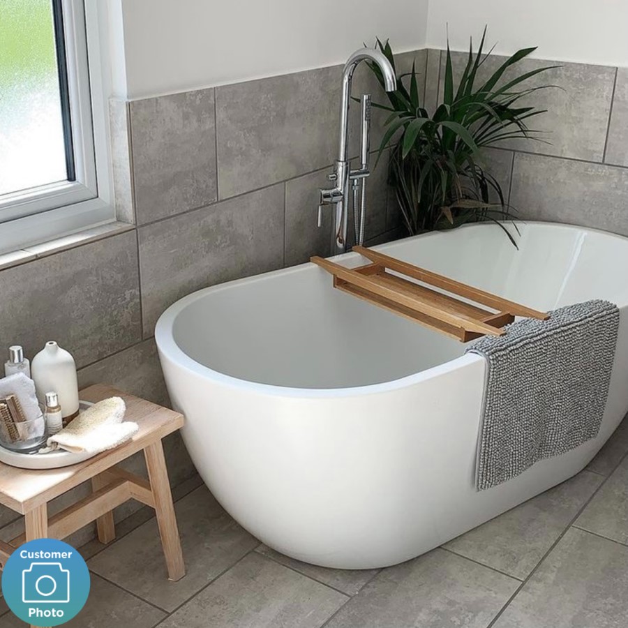 Freestanding Double Ended Bath 1650 x 750mm - Lisbon