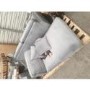 GRADE A2 - 3 Seater Right Hand Facing L Shaped Sofa in Silver Grey Velvet - Payton
