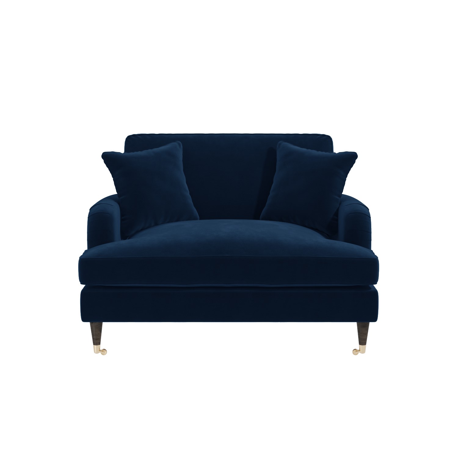 Navy Blue Velvet Loveseat Payton Furniture123
