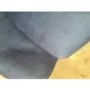 GRADE A2 - Set of 2 Navy Velvet Armchair Dining Chairs - Logan
