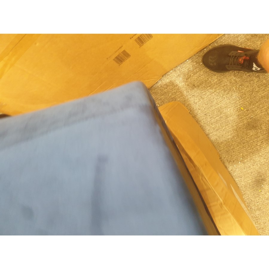 GRADE A2 - Set of 2 Navy Velvet Armchair Dining Chairs - Logan