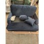 GRADE A2 - Navy Blue Velvet Loveseat - Payton