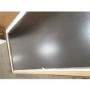 GRADE A2 - Black Wood Dining Table - Seats 6 - Rochelle