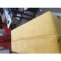 GRADE A2 - Mustard Yellow Velvet Ottoman Storage Bench - Safina