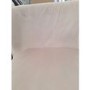 GRADE A2 - Beige Velvet Pleated Swivel Office Chair - Holly