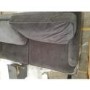 GRADE A2 - Charcoal Grey Velvet 3 Seater Sofa - Payton