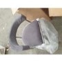 GRADE A2 - Grey Velvet Cantilever Dining Armchair - Alana Boutique