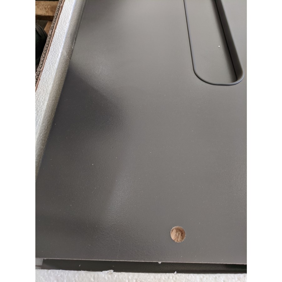 GRADE A2 - Dark Grey Wooden Bunk Bed with Shelves - Sky