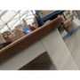 GRADE A2 - Corner TV Unit in White & Solid Oak with Storage - TV's up to 32" - Adeline