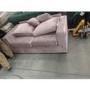 GRADE A2 - 2 Seater Pull Out Sofa Bed in Blush Pink - Layton