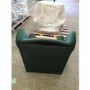 GRADE A2 - Green Velvet Wingback Armchair - Rupert