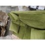 GRADE A2 - Olive Green Velvet 2 Seater Sofa - Payton
