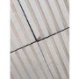 GRADE A2 - Wide Rustic Limewash Chest of 6 Drawers with Legs - Beau