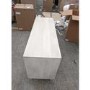 GRADE A2 - Wide Rustic Limewash Chest of 6 Drawers with Legs - Beau