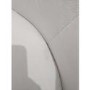 GRADE A2 - Off White Velvet Cantilever Dressing Table Chair with Gold Legs - Zelena
