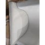 GRADE A2 - Off White Velvet Cantilever Dressing Table Chair with Gold Legs - Zelena