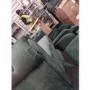 GRADE A2 - Green Velvet End-of-Bed Bench with Roll-Top Arms - Safina
