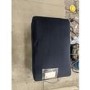 GRADE A2 - Navy Blue Velvet Footstool - August