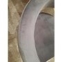 GRADE A2 - Grey Velvet Cantilever Dining Armchair - Alana Boutique