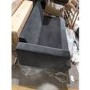 GRADE A2 - 4 Seater Right Hand Facing L Shaped Sofa in Charcoal Grey Velvet - August