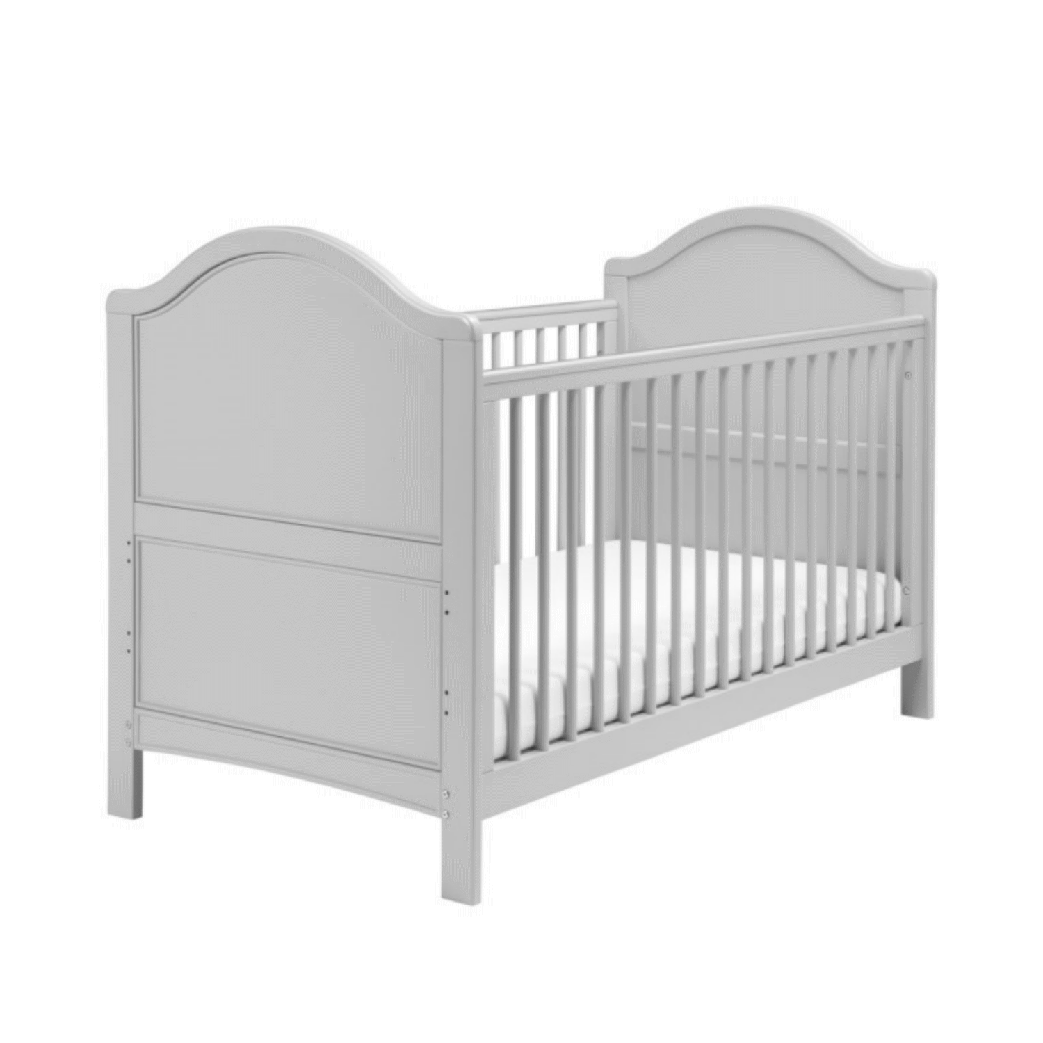 Photo of Grey cot bed with 3 adjustable heights - east coast toulouse