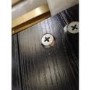 GRADE A2 - Large Black Console Table with Drawers - Akila