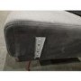 GRADE A2 - 3 Seater Click-Clack Sofa Bed in Grey Velvet - Nico