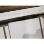 GRADE A2 - Wide Navy Blue Chest of 6 Drawers with Metallic Trim - Isabella