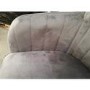 GRADE A2 - Set of 2 Grey Velvet Tub Dining Chairs - Logan