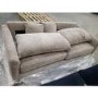 GRADE A3 - Beige 3 Seater Chenille Fabric Pocket Sprung Sofa - Archie