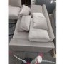 GRADE A2 - 5 Seater Corner Sofa in Mink Sustainable Velvet Fabric - Tatum