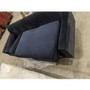 GRADE A2 - 3 Seater Right Hand Facing L Shaped Sofa in Navy Blue Velvet - Idris